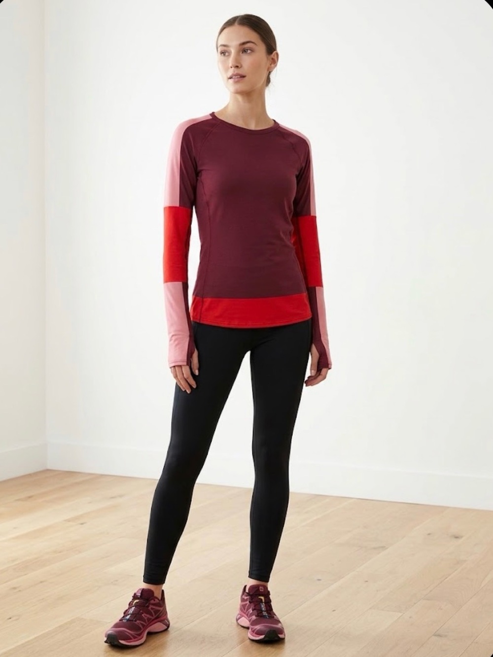 Backcountry Colorblock Baselayer Long Sleeve Top